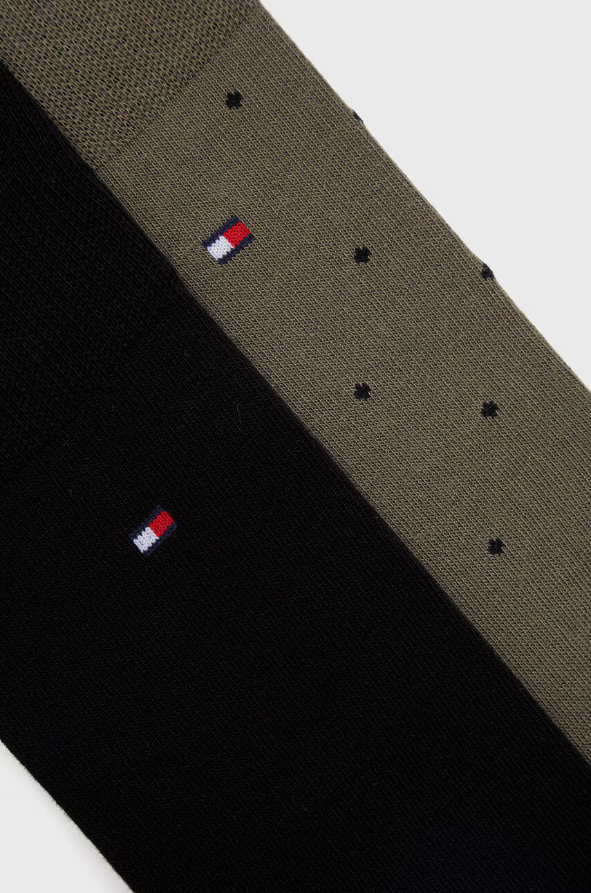 Tommy Hilfiger Чорапи в зелено - Pepit.bg