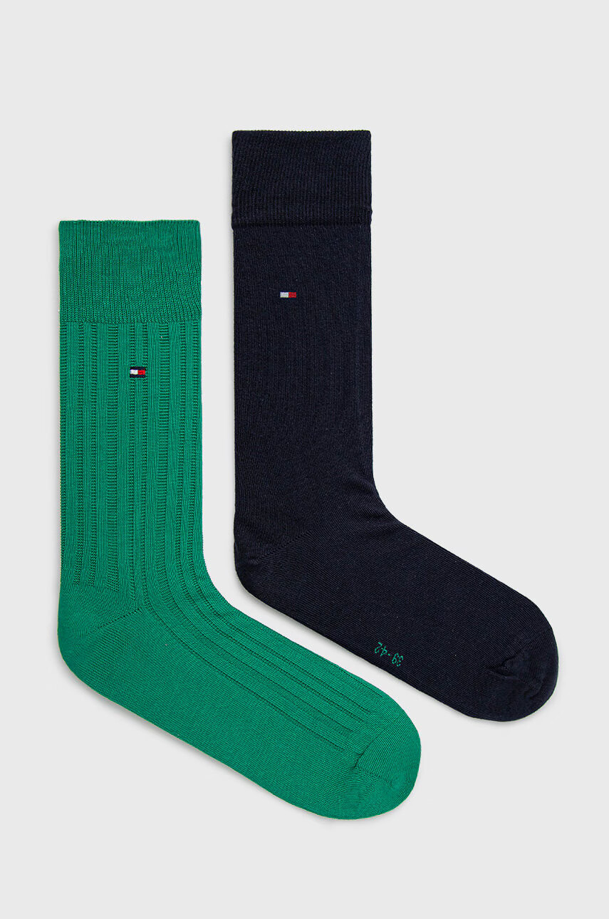 Tommy Hilfiger Чорапи в зелено - Pepit.bg