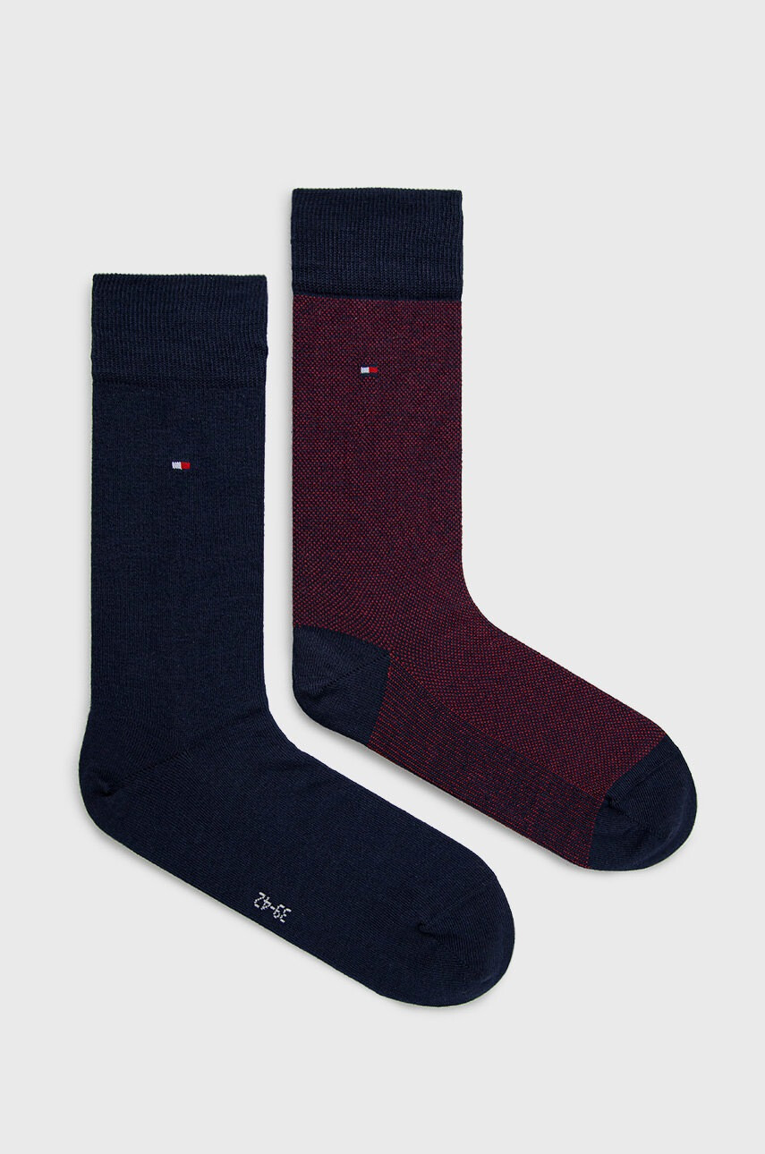 Tommy Hilfiger Чорапи в тъмносиньо - Pepit.bg