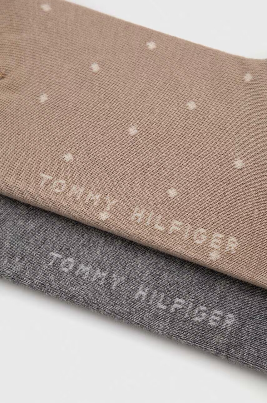 Tommy Hilfiger Чорапи (2 броя) в бежово - Pepit.bg