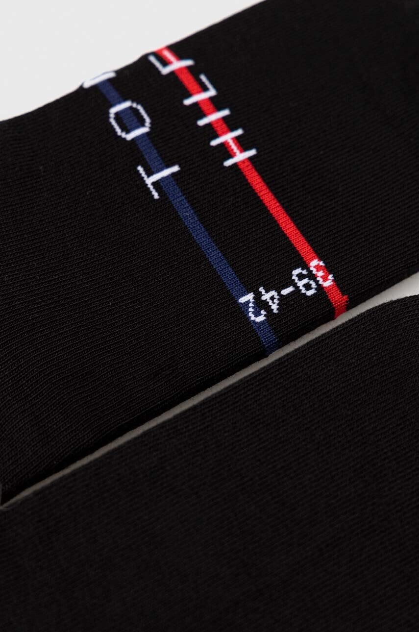 Tommy Hilfiger Чорапи (2 броя) в черно - Pepit.bg