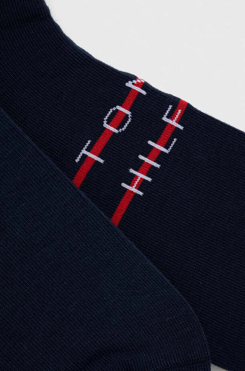 Tommy Hilfiger Чорапи (2 броя) в тъмносиньо - Pepit.bg