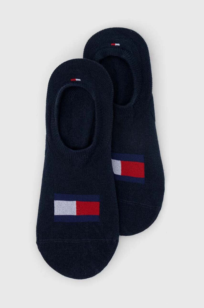 Tommy Hilfiger Чорапи (2 броя) в тъмносиньо - Pepit.bg
