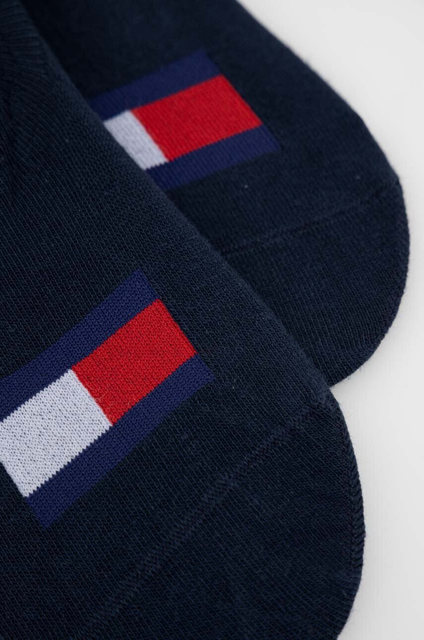 Tommy Hilfiger Чорапи (2 броя) в тъмносиньо - Pepit.bg