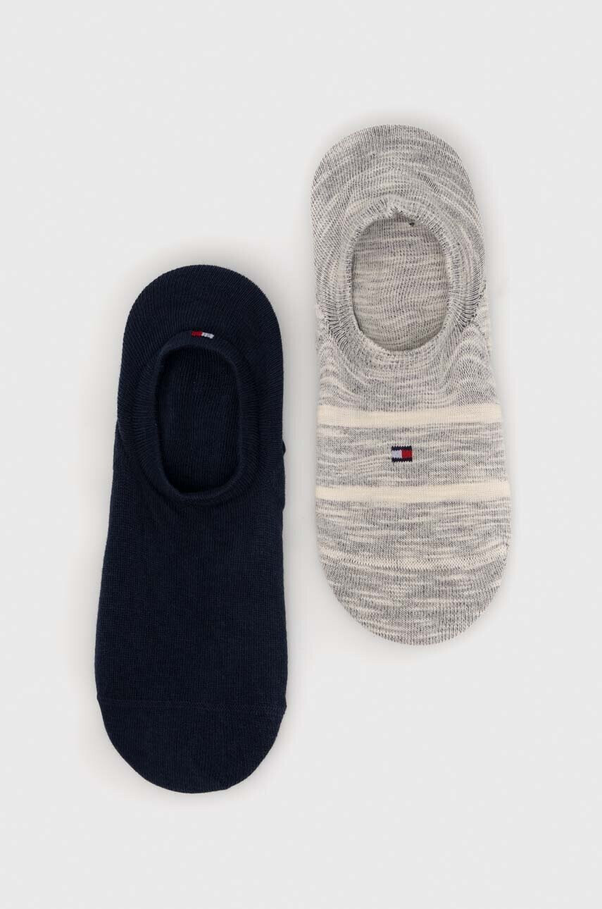 Tommy Hilfiger Чорапи (2 броя) в тъмносиньо - Pepit.bg
