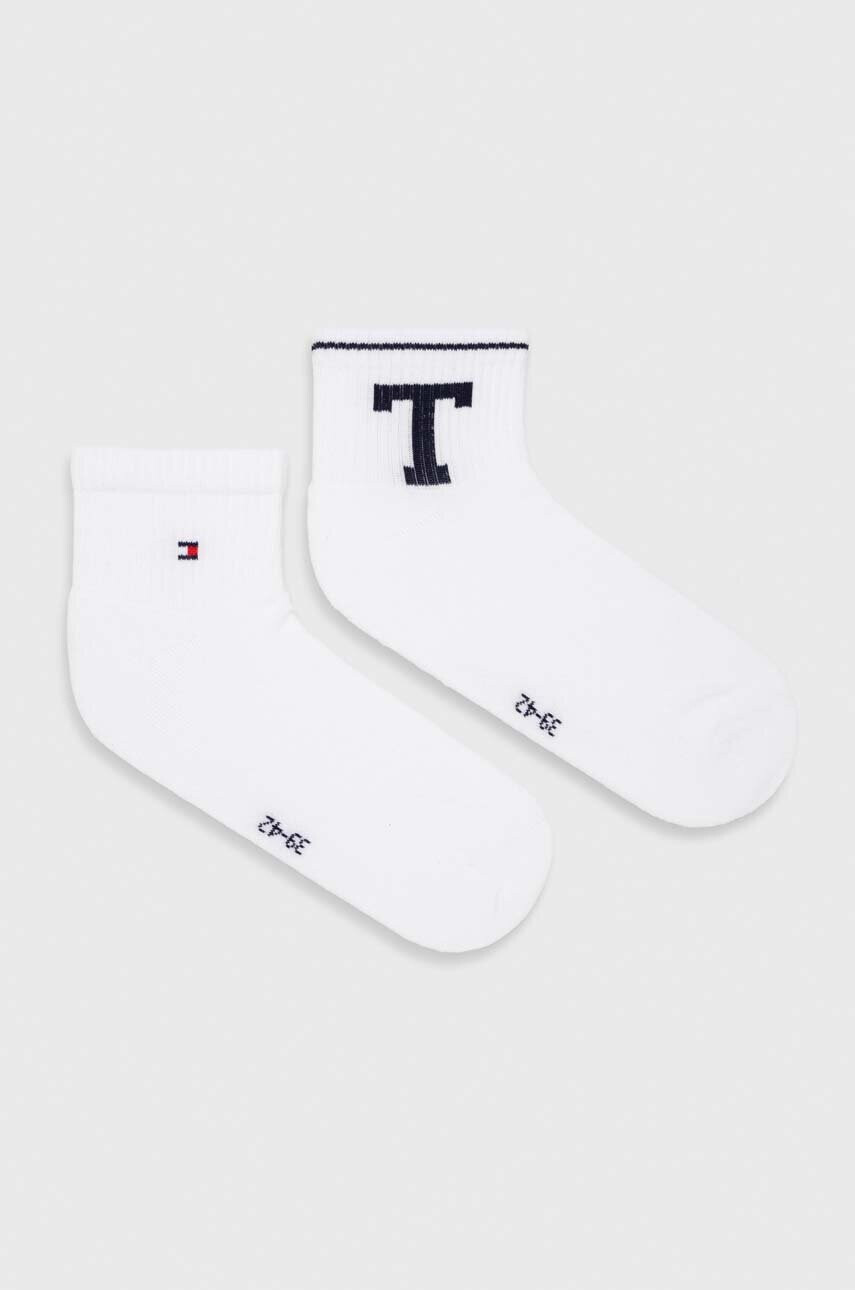 Tommy Hilfiger Чорапи (2 броя) в бяло - Pepit.bg