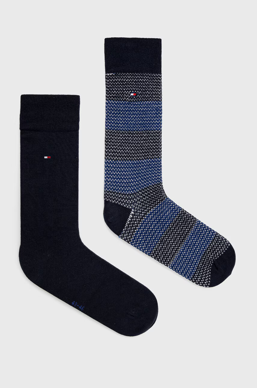 Tommy Hilfiger Чорапи (2 чифта) дамски в бяло - Pepit.bg