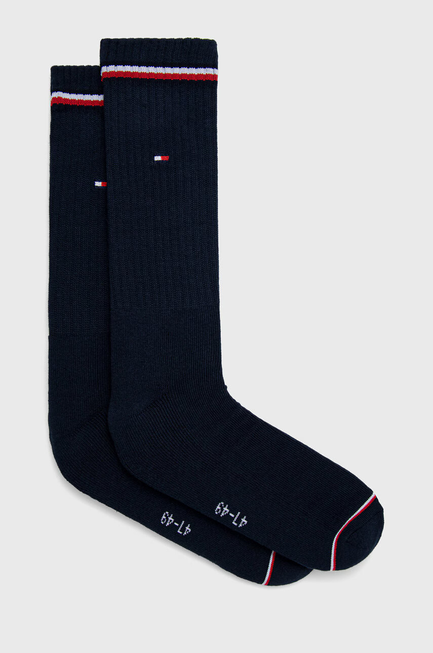 Tommy Hilfiger Чорапи (2 чифта) в тъмносиньо - Pepit.bg