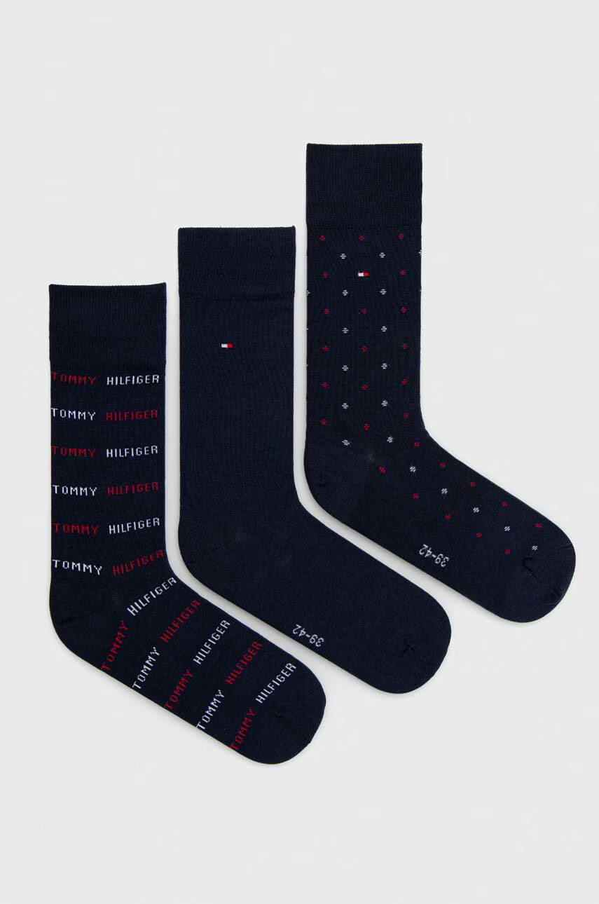 Tommy Hilfiger Чорапи (3 броя) - Pepit.bg