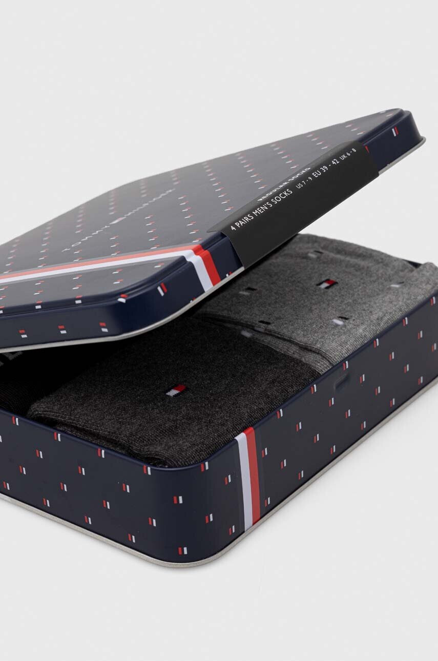Tommy Hilfiger Чорапи (4 броя) в черно - Pepit.bg