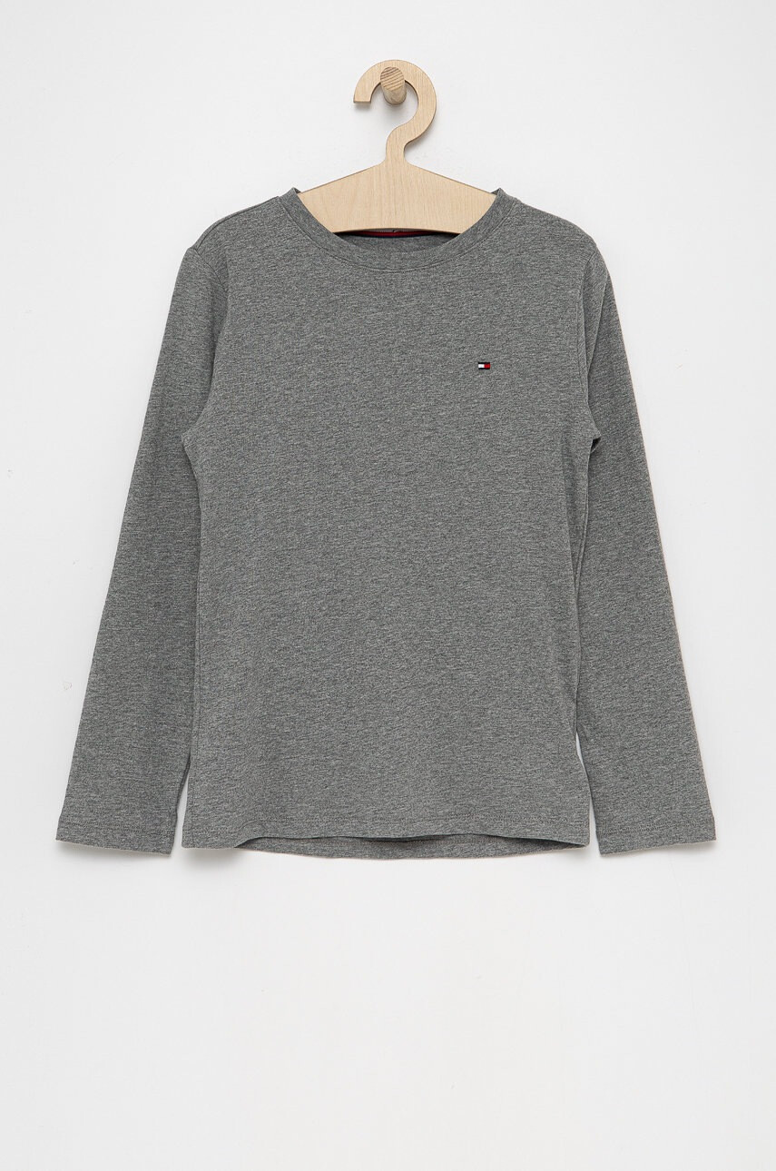 Tommy Hilfiger Детска блуза с дълги ръкави (2 броя) (2-pack) в бяло с изчистен дизайн - Pepit.bg