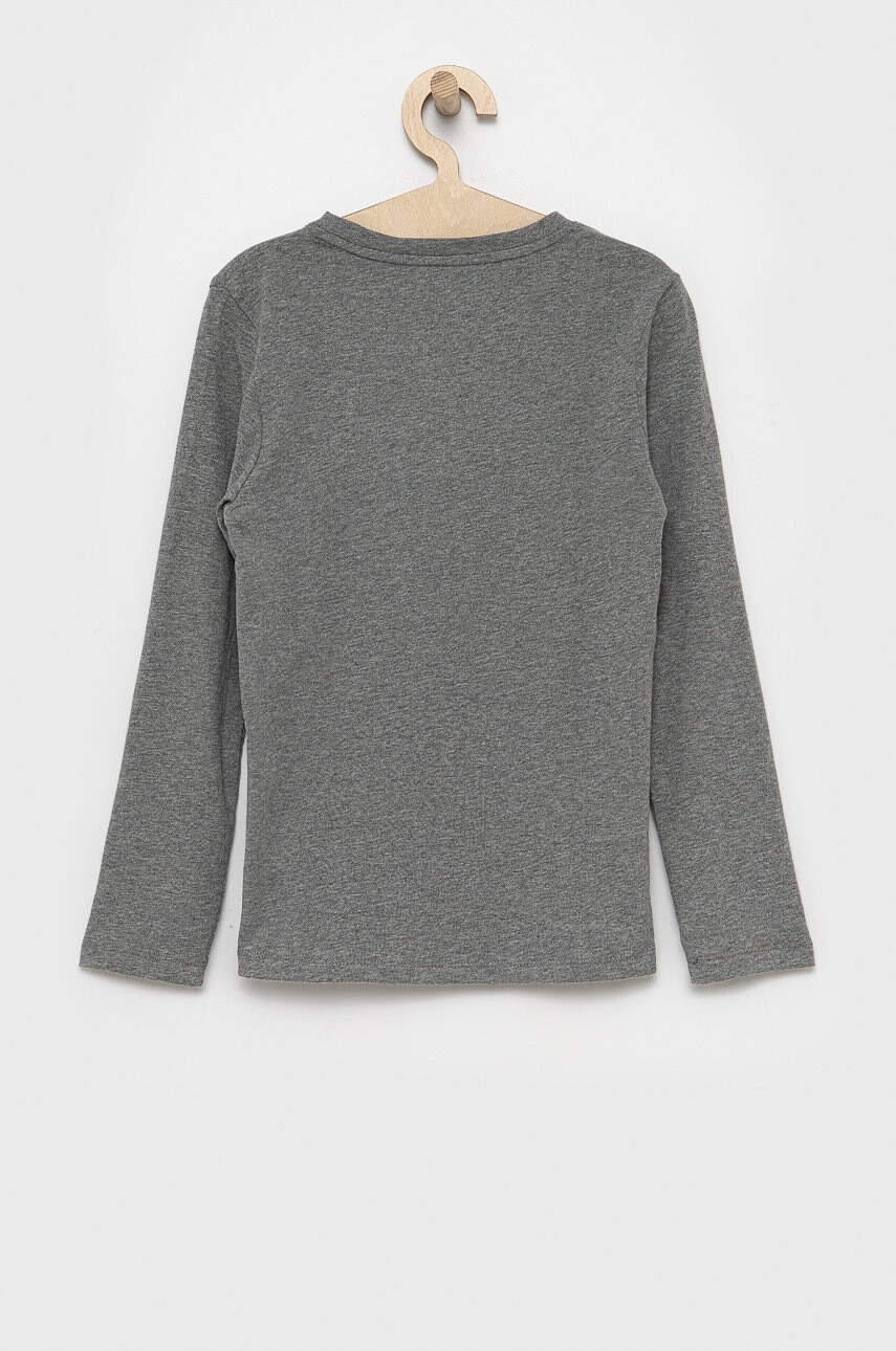 Tommy Hilfiger Детска блуза с дълги ръкави (2 броя) (2-pack) в бяло с изчистен дизайн - Pepit.bg