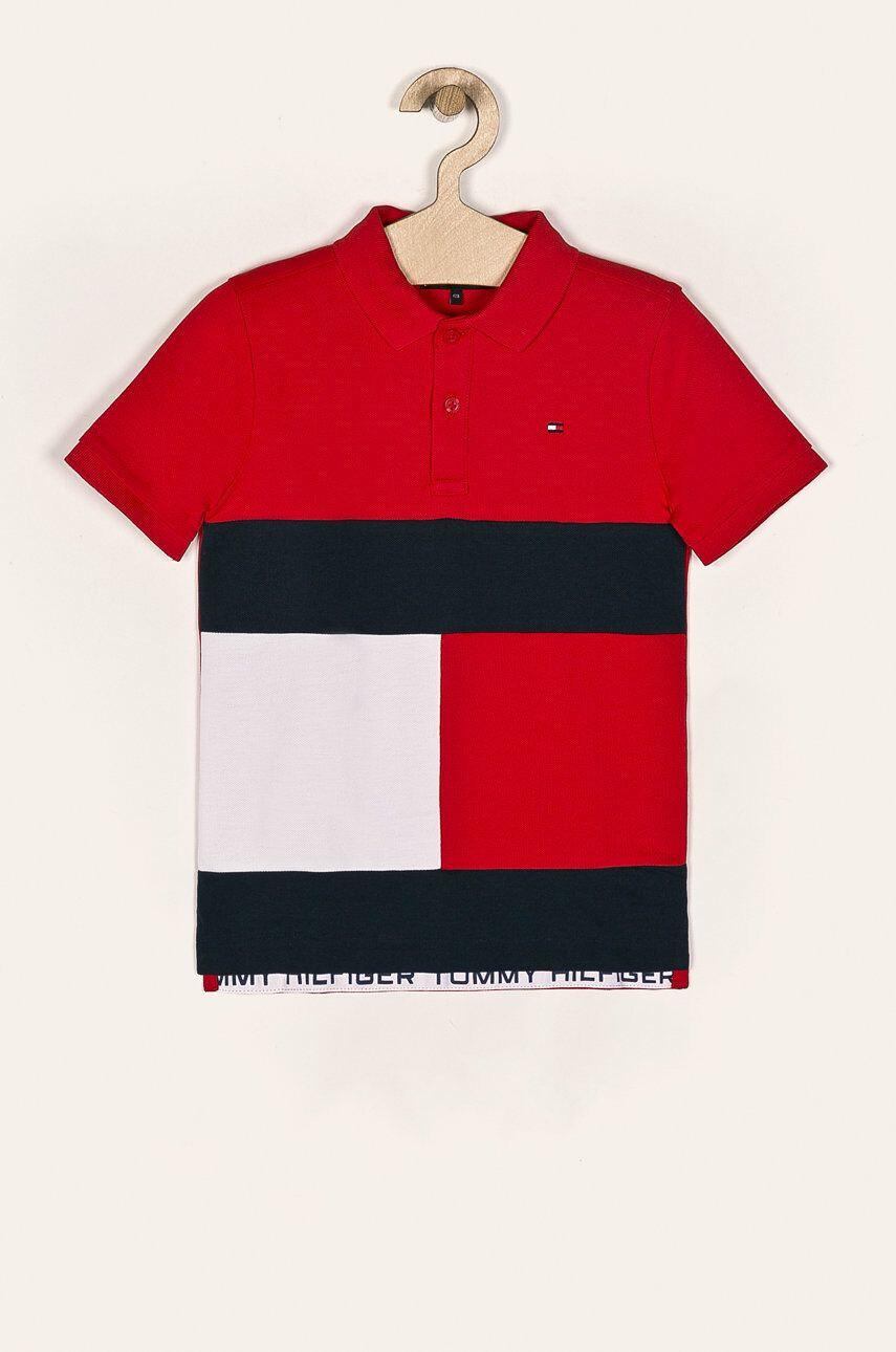 Tommy Hilfiger Детска тениска с яка 128-176 cm - Pepit.bg