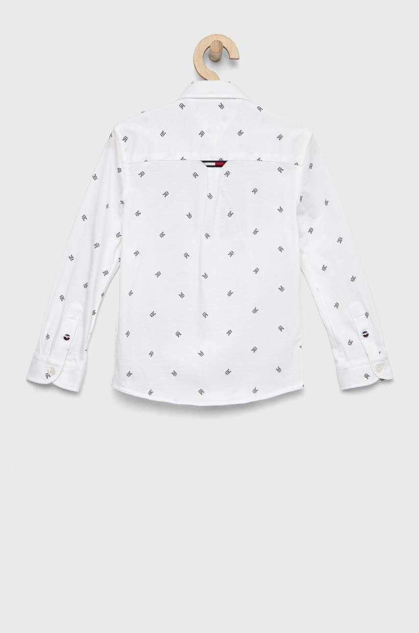 Tommy Hilfiger Детска памучна риза - Pepit.bg