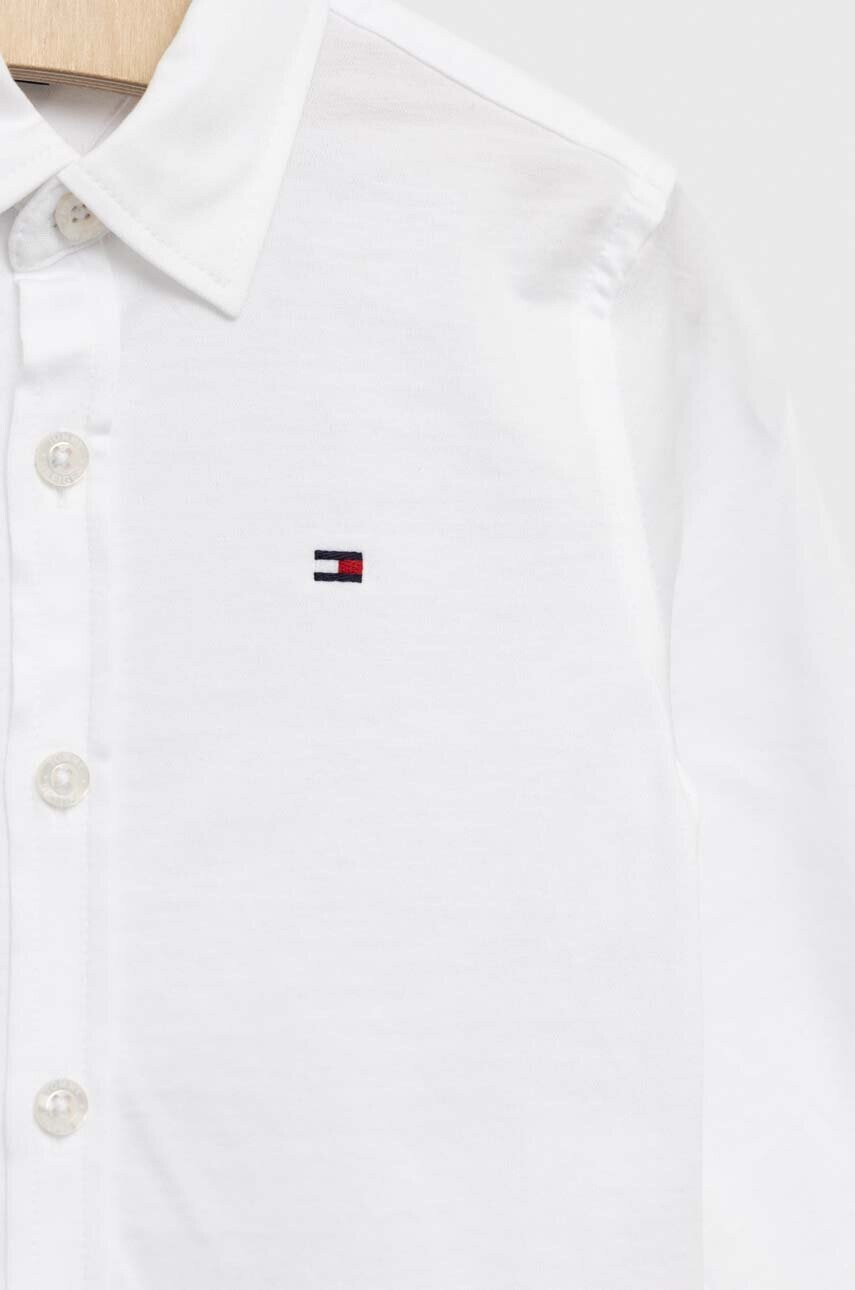 Tommy Hilfiger Детска памучна риза - Pepit.bg