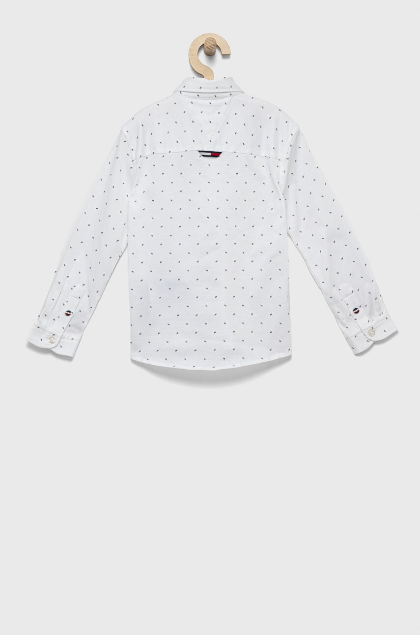 Tommy Hilfiger Детска памучна риза - Pepit.bg