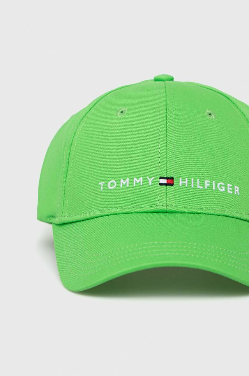 Tommy Hilfiger Детска памучна шапка с козирка - Pepit.bg