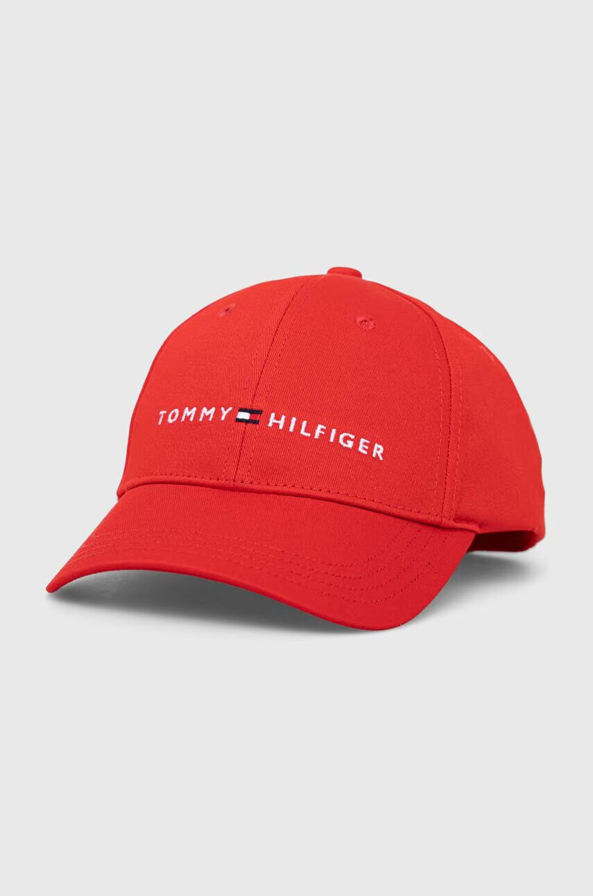 Tommy Hilfiger Детска памучна шапка с козирка - Pepit.bg