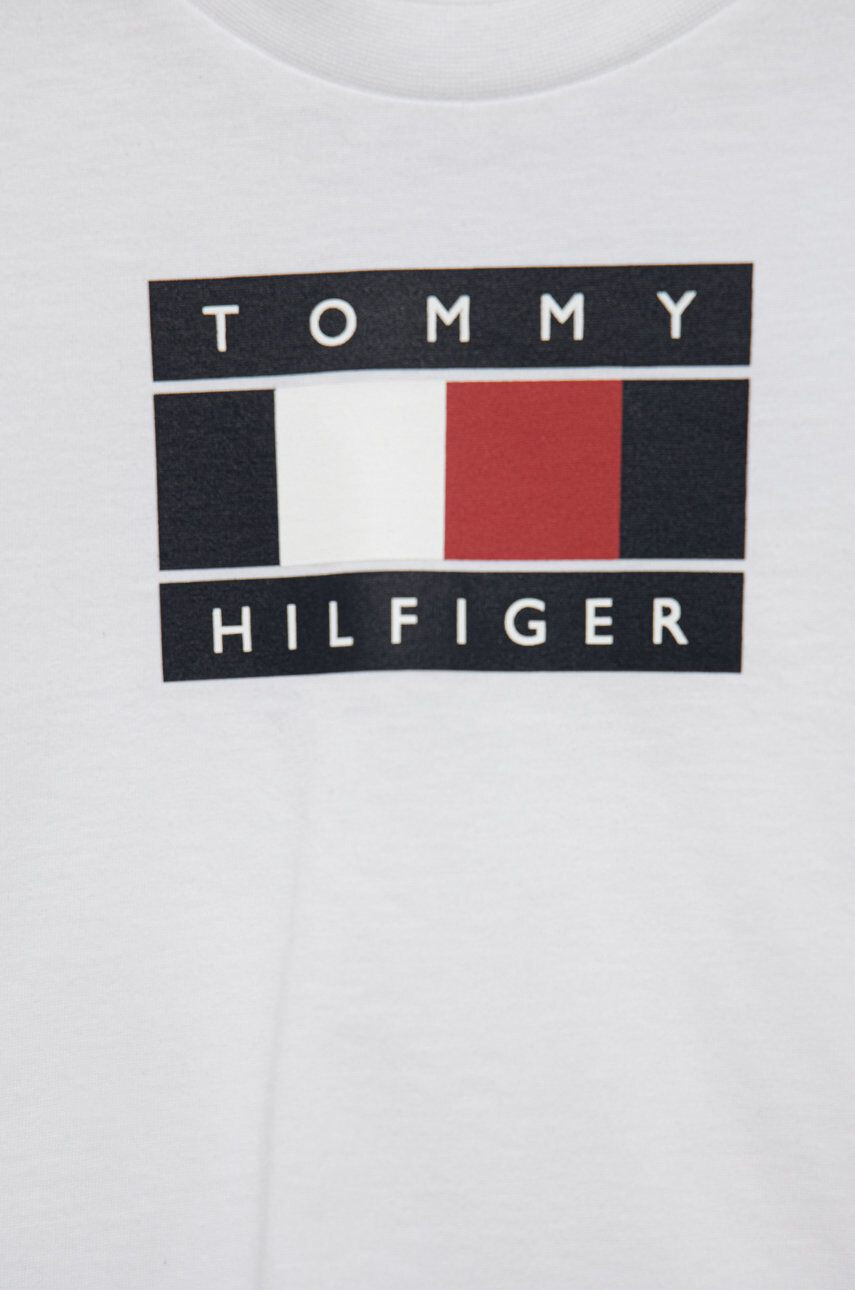 Tommy Hilfiger Детска памучна тениска - Pepit.bg