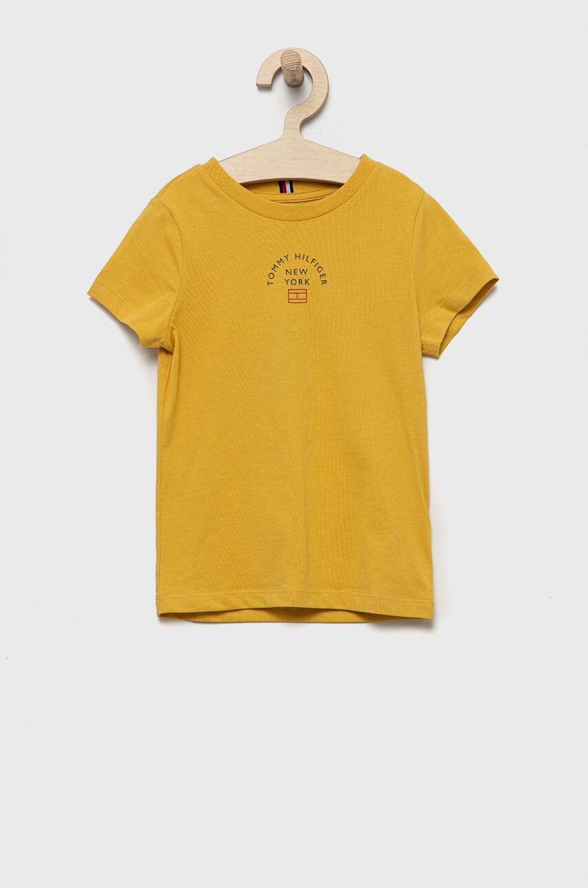 Tommy Hilfiger Детска памучна тениска - Pepit.bg