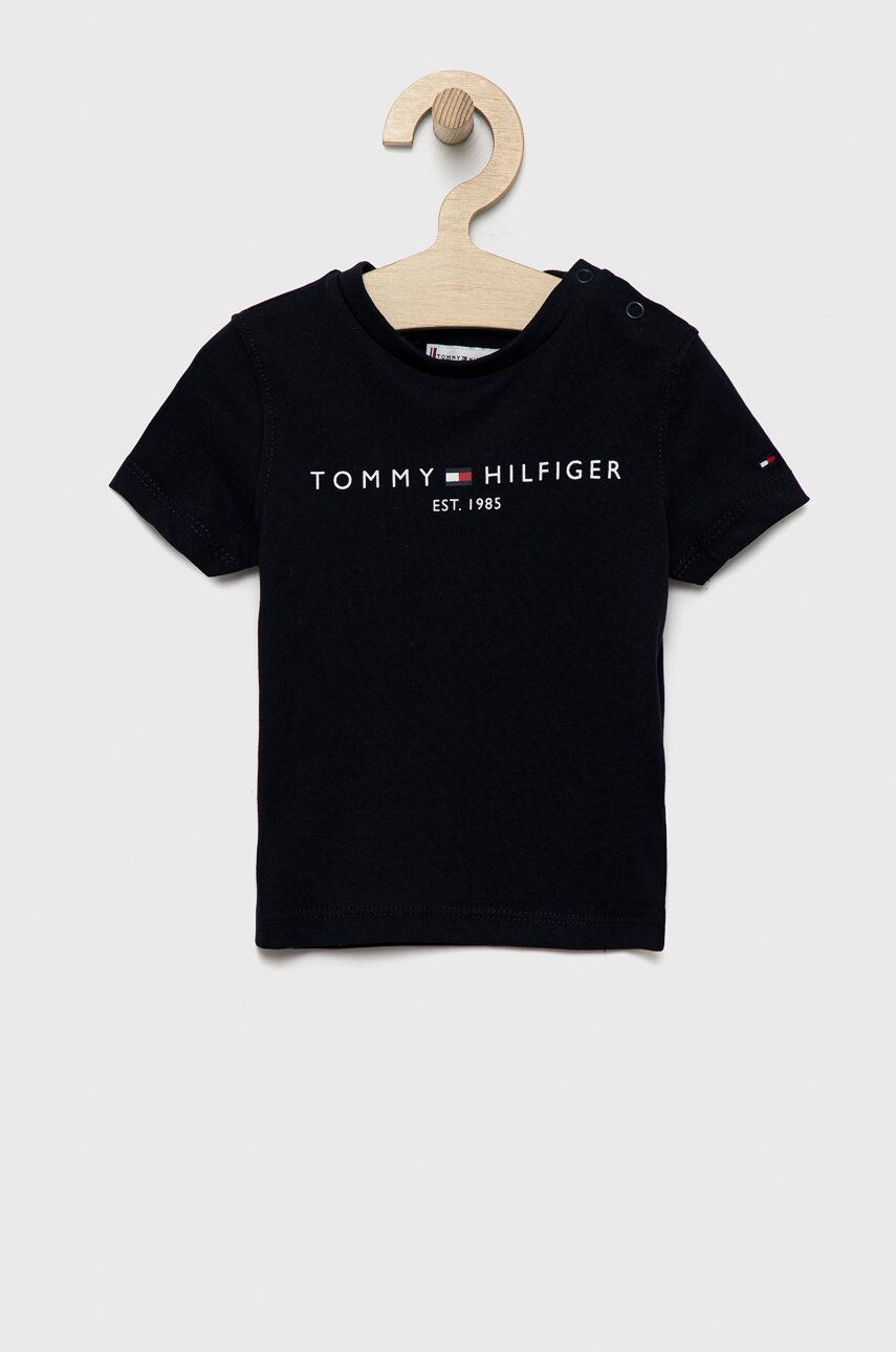 Tommy Hilfiger Детска памучна тениска - Pepit.bg