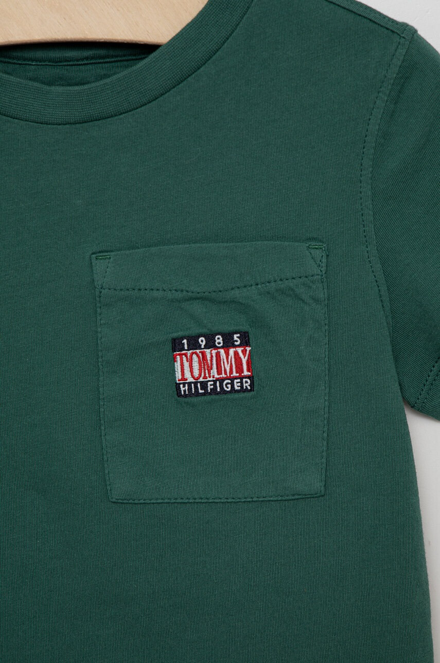 Tommy Hilfiger Детска памучна тениска - Pepit.bg