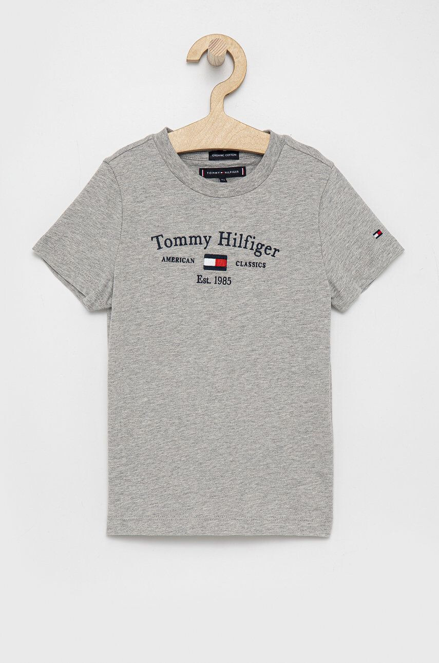 Tommy Hilfiger Детска памучна тениска - Pepit.bg