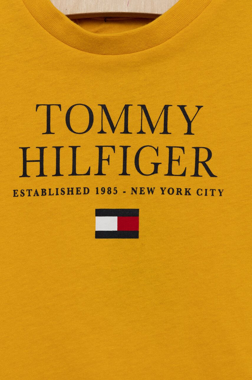 Tommy Hilfiger Детска памучна тениска - Pepit.bg