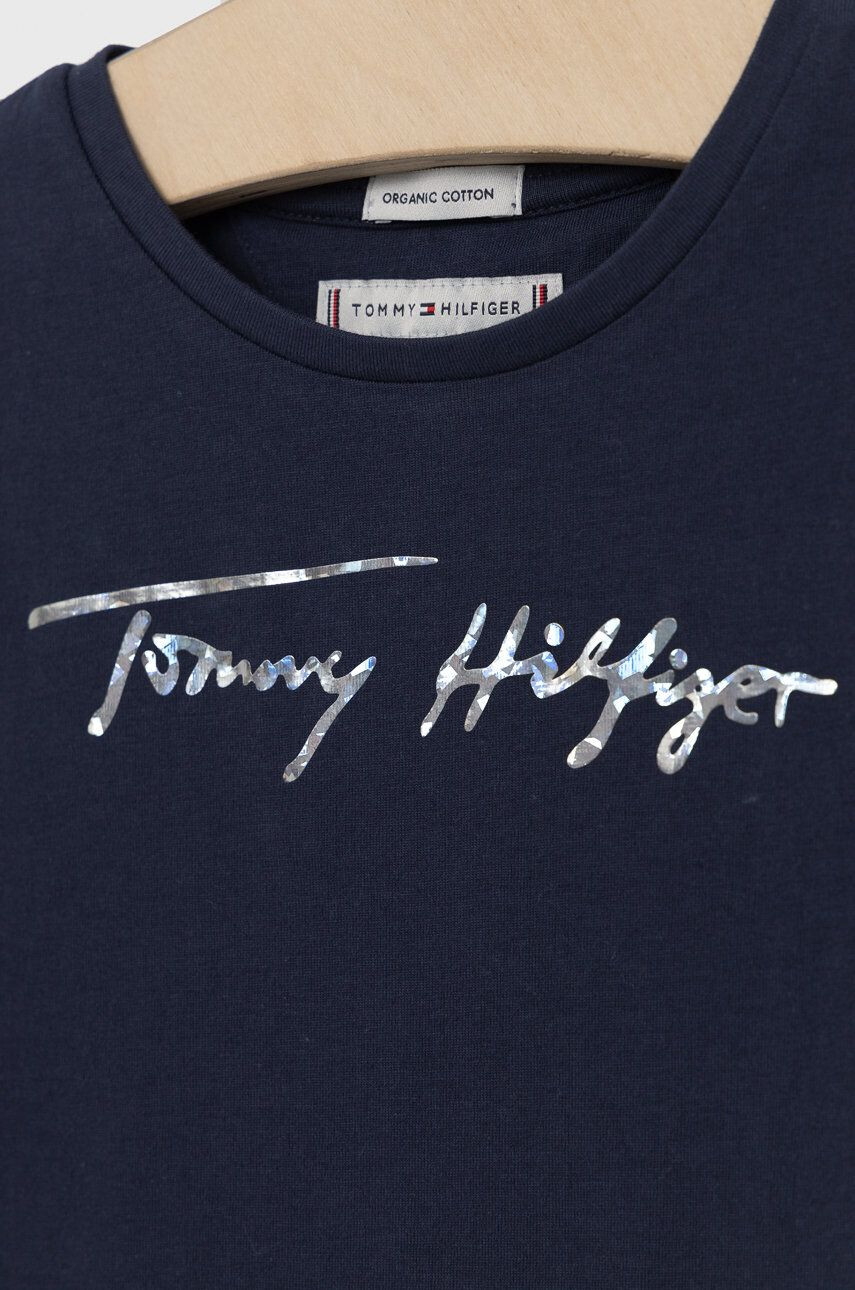 Tommy Hilfiger Детска памучна тениска - Pepit.bg