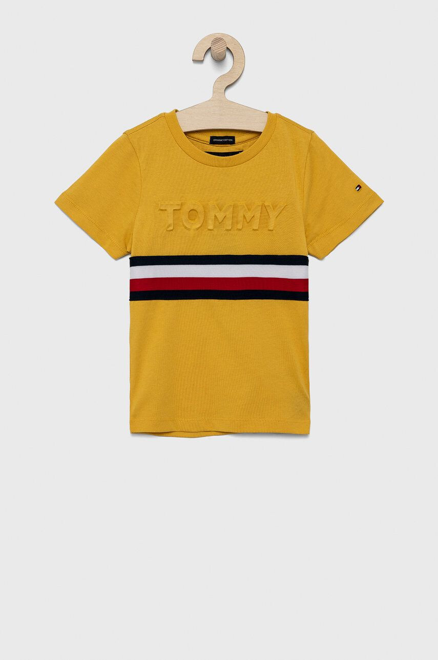 Tommy Hilfiger Детска памучна тениска - Pepit.bg