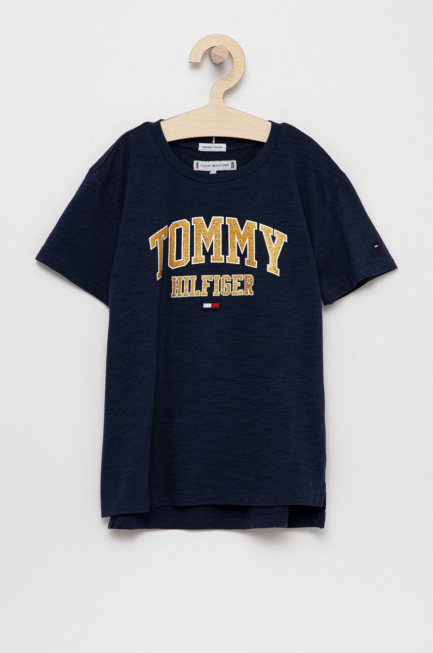 Tommy Hilfiger Детска памучна тениска - Pepit.bg