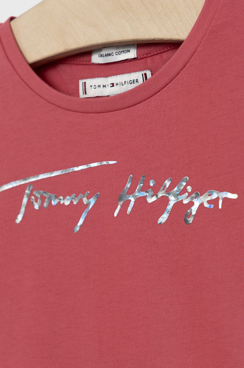 Tommy Hilfiger Детска памучна тениска - Pepit.bg