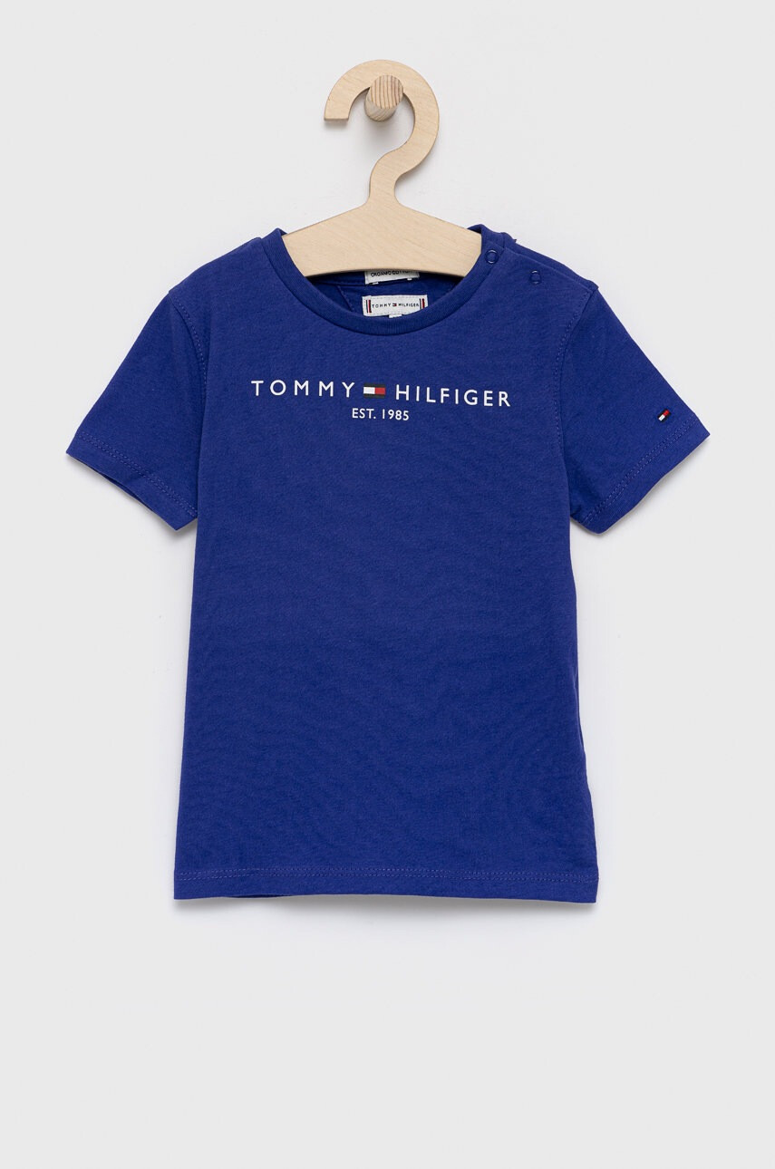 Tommy Hilfiger Детска памучна тениска - Pepit.bg