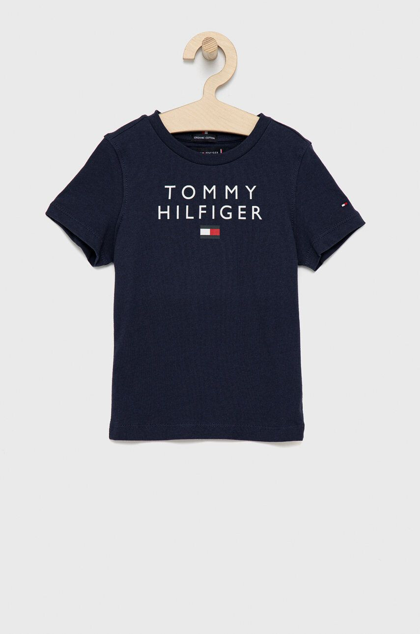 Tommy Hilfiger Детска памучна тениска - Pepit.bg