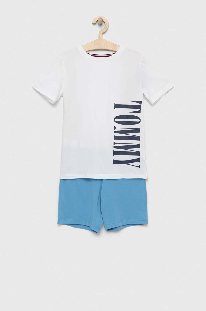 Tommy Hilfiger Детска пижама в синьо с принт - Pepit.bg