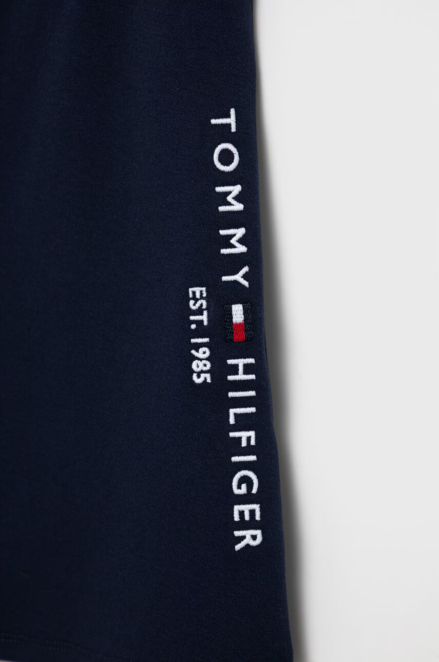Tommy Hilfiger Детска пола в тъмносиньо къс модел разкроен модел - Pepit.bg