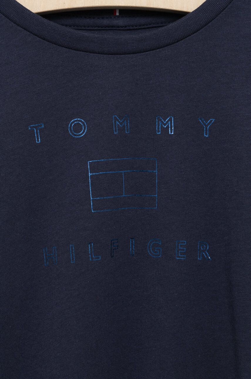 Tommy Hilfiger Детска тениска в тъмносиньо - Pepit.bg