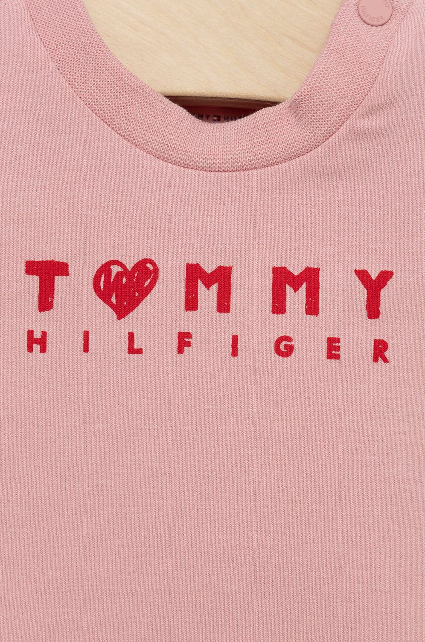 Tommy Hilfiger Детска тениска в розово - Pepit.bg