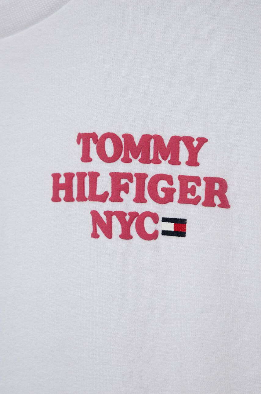 Tommy Hilfiger Детска тениска в бяло - Pepit.bg