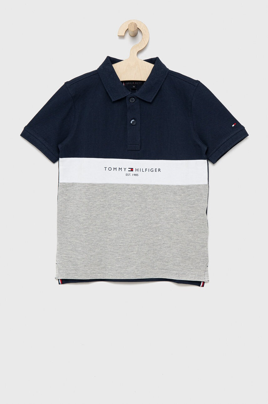Tommy Hilfiger Детска тениска с яка - Pepit.bg