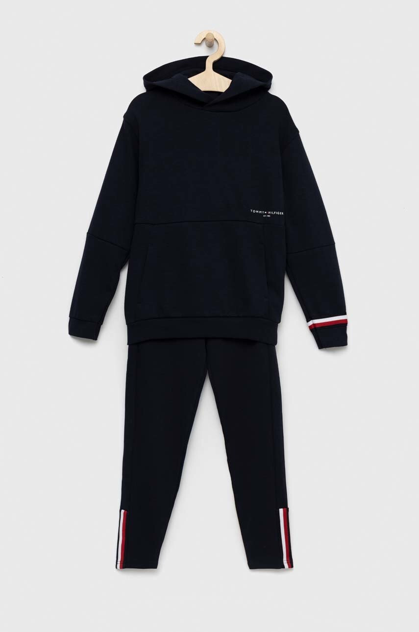Tommy Hilfiger Детски анцуг в тъмносиньо - Pepit.bg