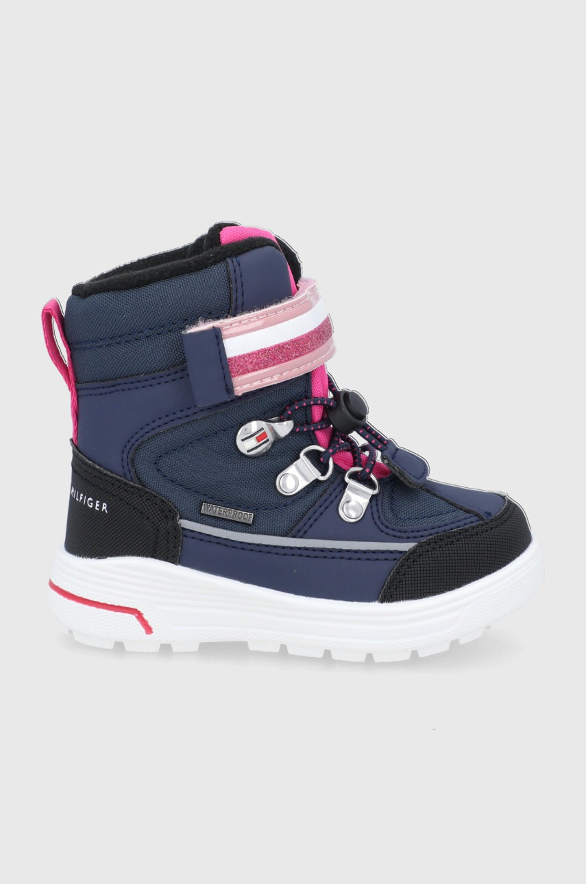 Tommy Hilfiger Детски апрески в тъмносиньо - Pepit.bg