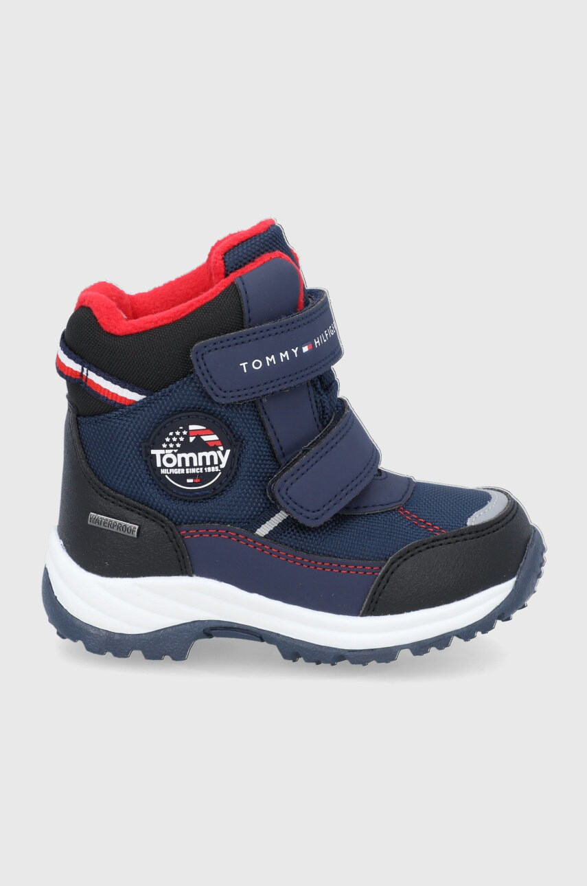 Tommy Hilfiger Детски апрески в тъмносиньо - Pepit.bg