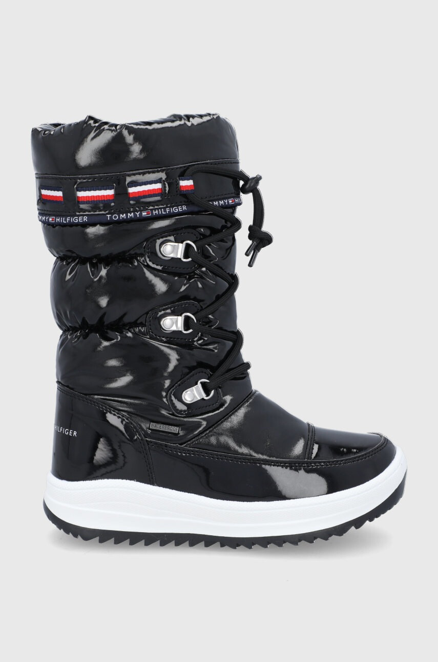 Tommy Hilfiger Детски апрески в черно - Pepit.bg