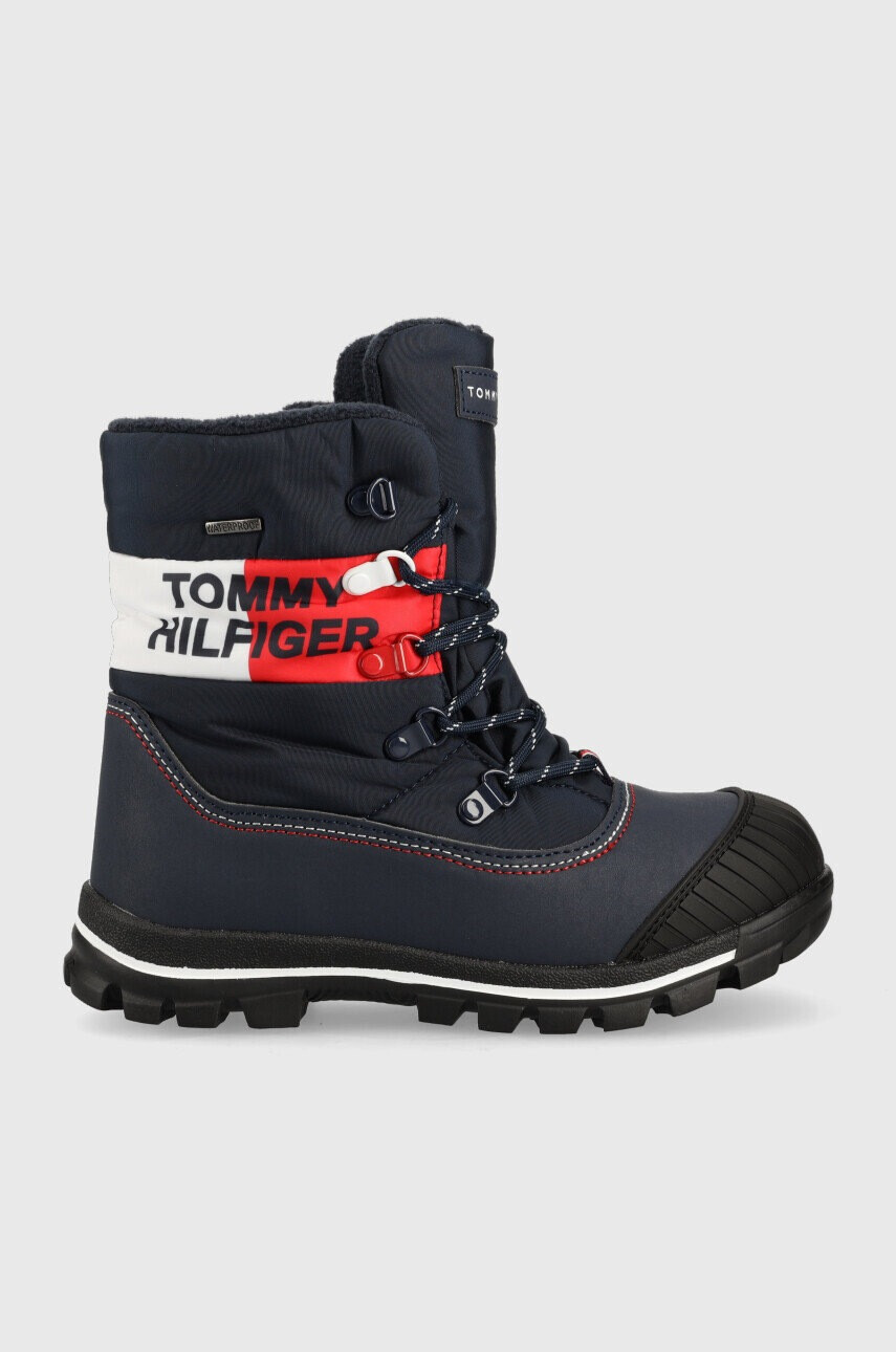 Tommy Hilfiger Детски апрески в тъмносиньо - Pepit.bg