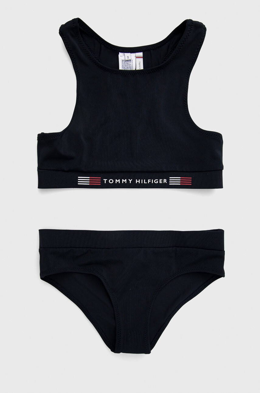 Tommy Hilfiger Детски бански костюм в тъмносиньо - Pepit.bg