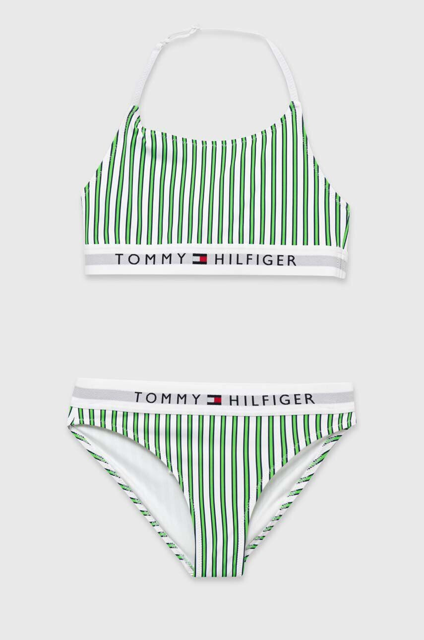 Tommy Hilfiger Детски бански от две части в зелено - Pepit.bg