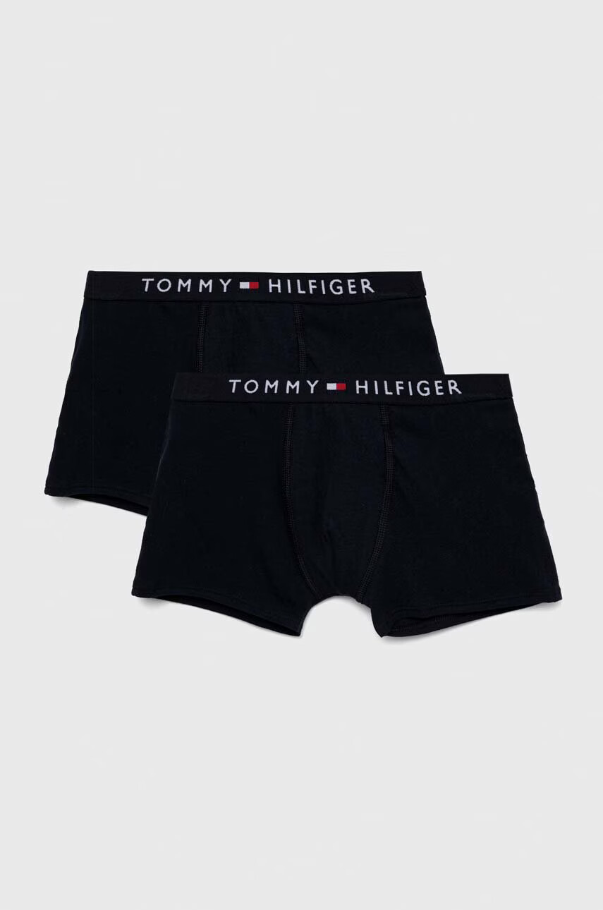 Tommy Hilfiger Детски боксерки в тъмносиньо - Pepit.bg