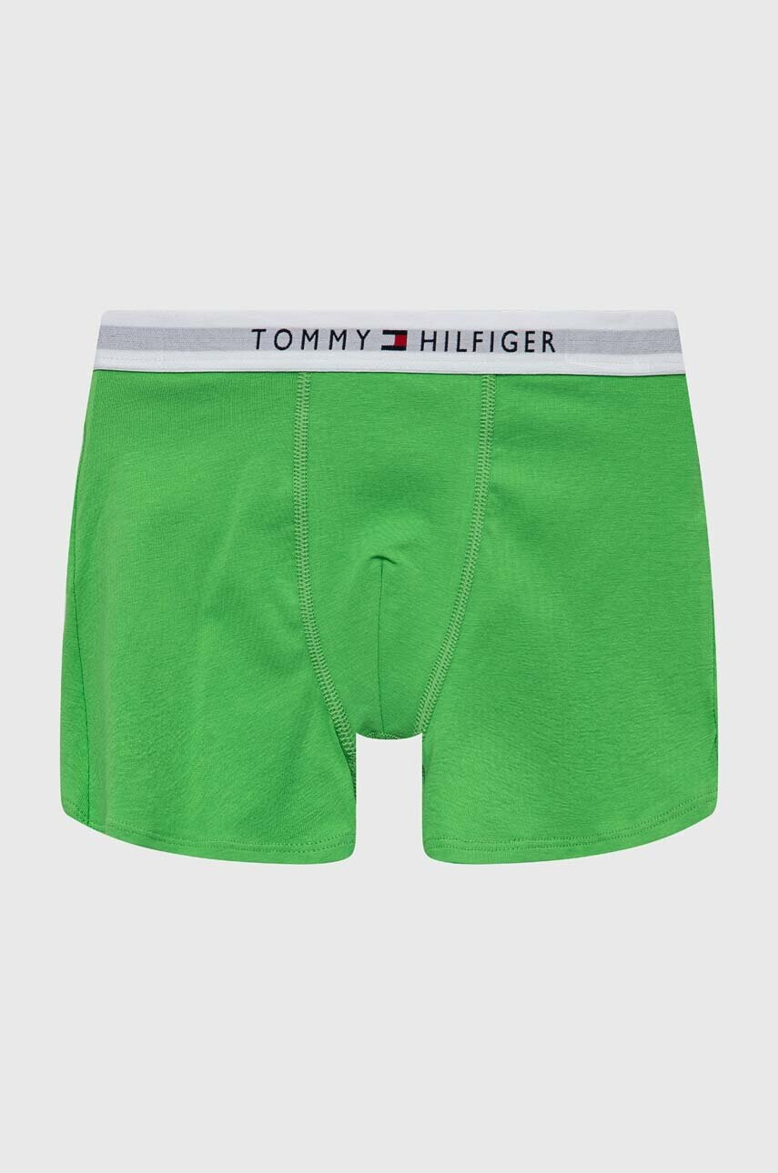 Tommy Hilfiger Детски боксерки в зелено - Pepit.bg
