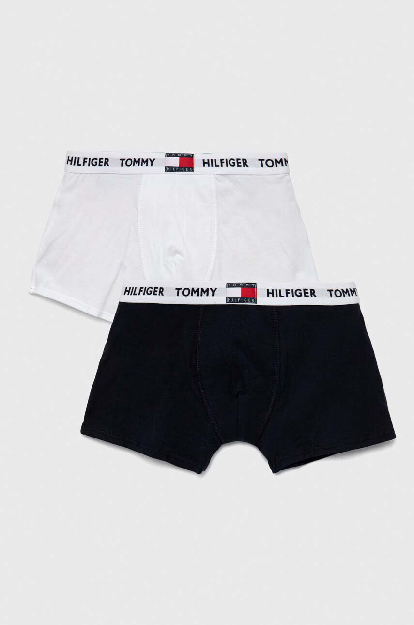 Tommy Hilfiger Детски боксерки в бяло - Pepit.bg